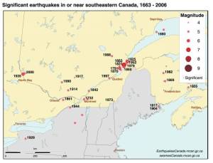 significant EQ canada 1663_2006 Lamontagne et al 2008 2