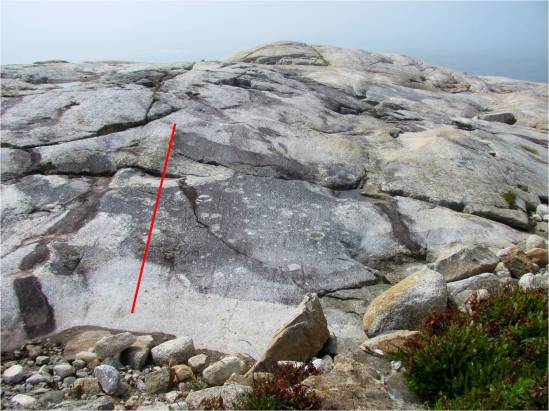 pennant point highlighted striae