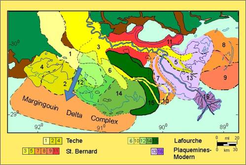 Miss D lobes with Atchafalaya
