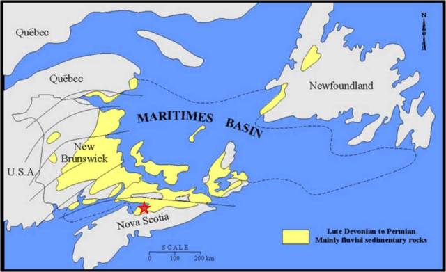 Maritimes Basin with Rainy Cove